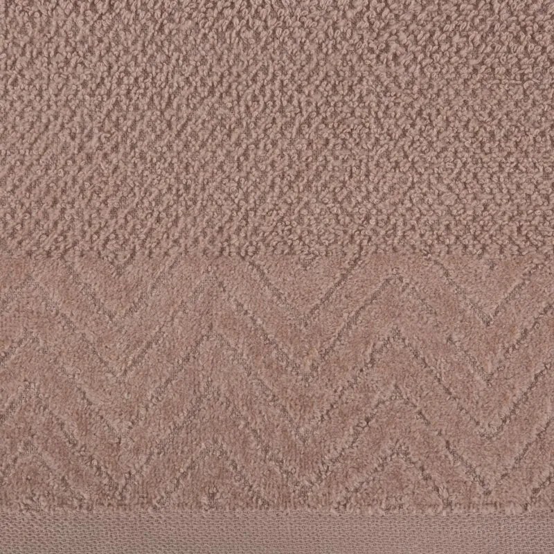 Dekorstudio Uterák LOREN so zamatovým okrajom - púdrový Rozmer uteráku: 70x140cm