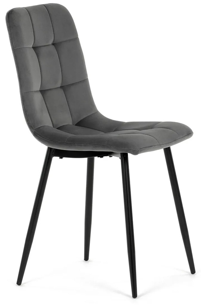 Súprava jedálenských stoličiek CT-281 GREY4, 4 ks
