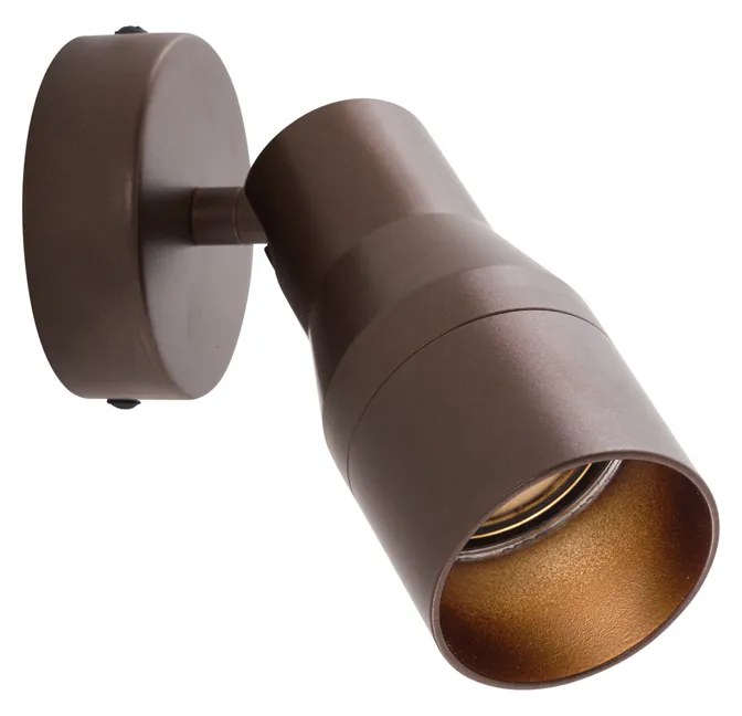 Moderné stropné bodové svetlo tmavá bronz GU10 50 mm okrúhle - Stanley