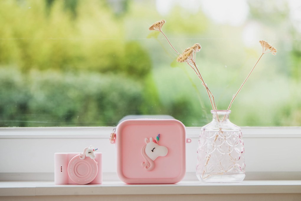 Silikónový obal na fotoaparáty Zoo Family - jednorožec