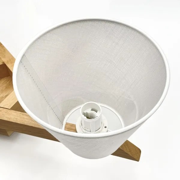 Brilagi - LED  Prisadený luster ANTHONY 5xE14/40W/230V dub