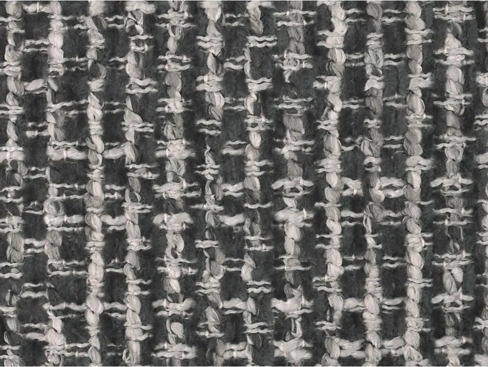 Tmavosivá čalúnená dvojlôžková posteľ s úložným priestorom s roštom 180x200 cm Solange – Micadoni