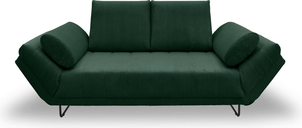 XXXLutz ROZKLADACIA POHOVKA, textil, tmavozelená MID.YOU - Sedačky - 001776018101