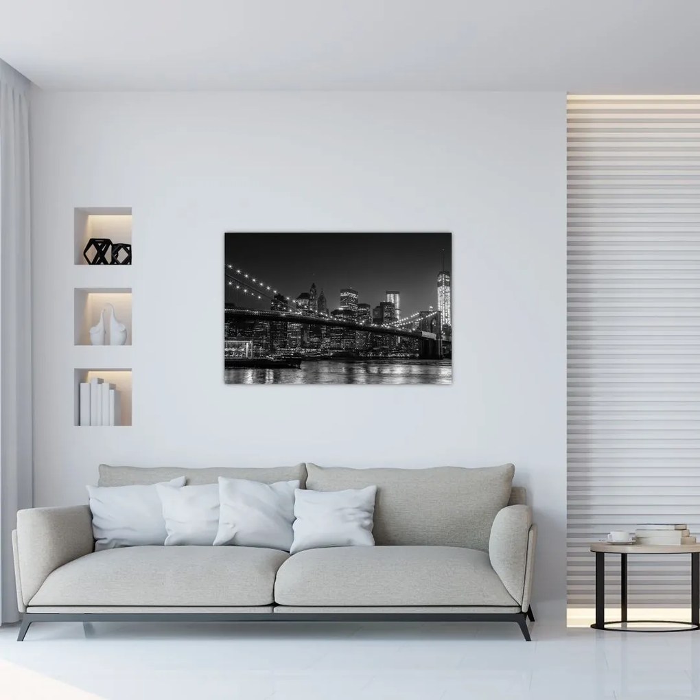 Obraz Brooklyn mosta v New Yorku (90x60 cm)