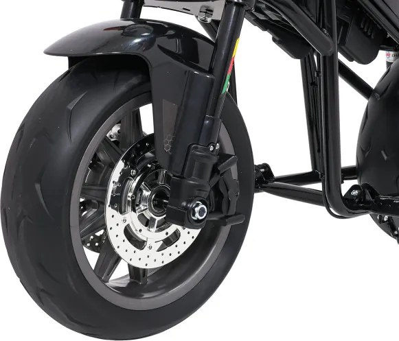 Elektrická motorka SUPERMOTO čierna