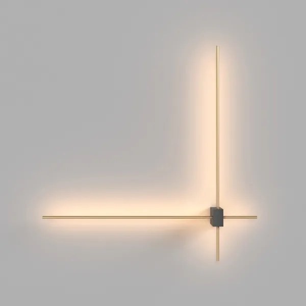 Maytoni C070WL-L12GB3K - LED Nástenné svietidlo PARS LED/12W/230V CRI 90 čierna