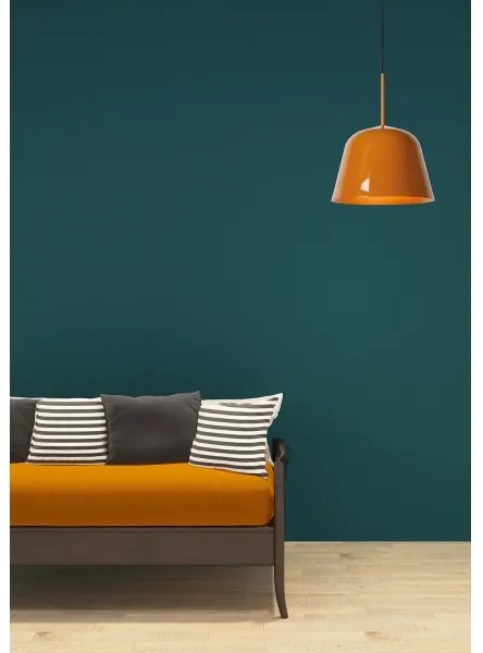 Lucide 30482/31/44 - Luster na lanku MISHA 1xE27/60W/230V oranžová