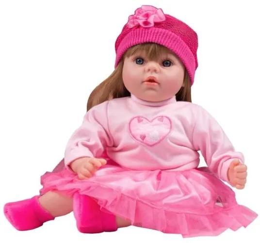 PLAYTO Maďarsky hovoriaca a spievajúca detská bábika PlayTo Tina 46 cm