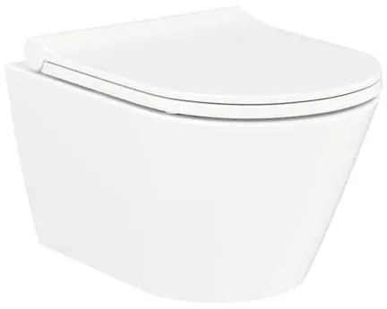 Wc závesné Glacera Ava so zadným odpadom S200114, 1 ks
