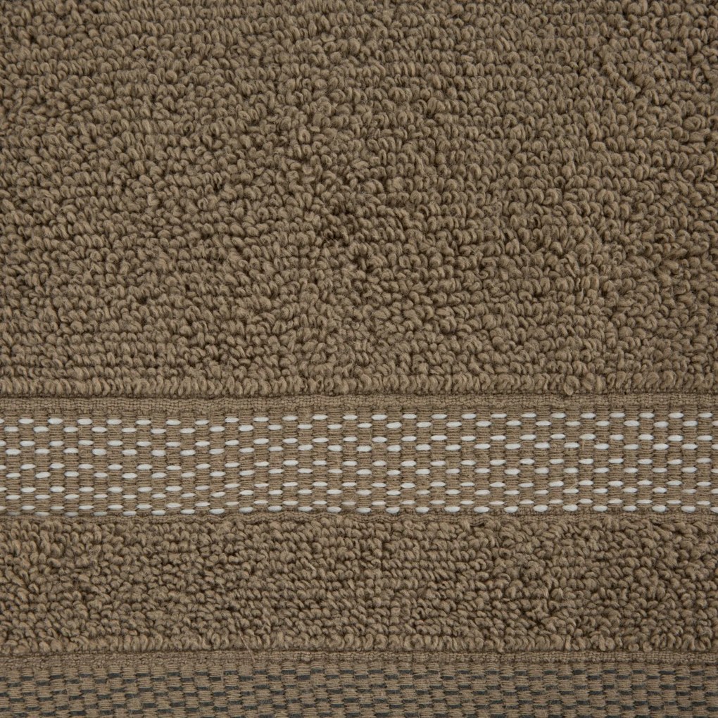 FROTÉ UTERÁK RIKI SADA 6KS 50X90 CM HNEDÁ