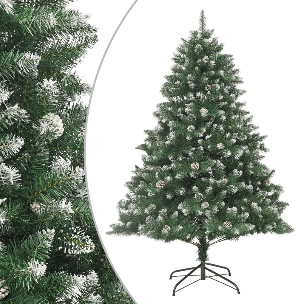 Umelý vianočný stromček s podstavcom 180 cm PVC 345161