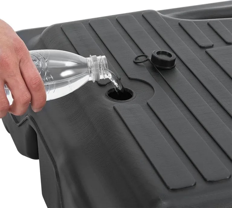 Basketbalový kôš s nastaviteľnou výškou na vonkajšie použiti