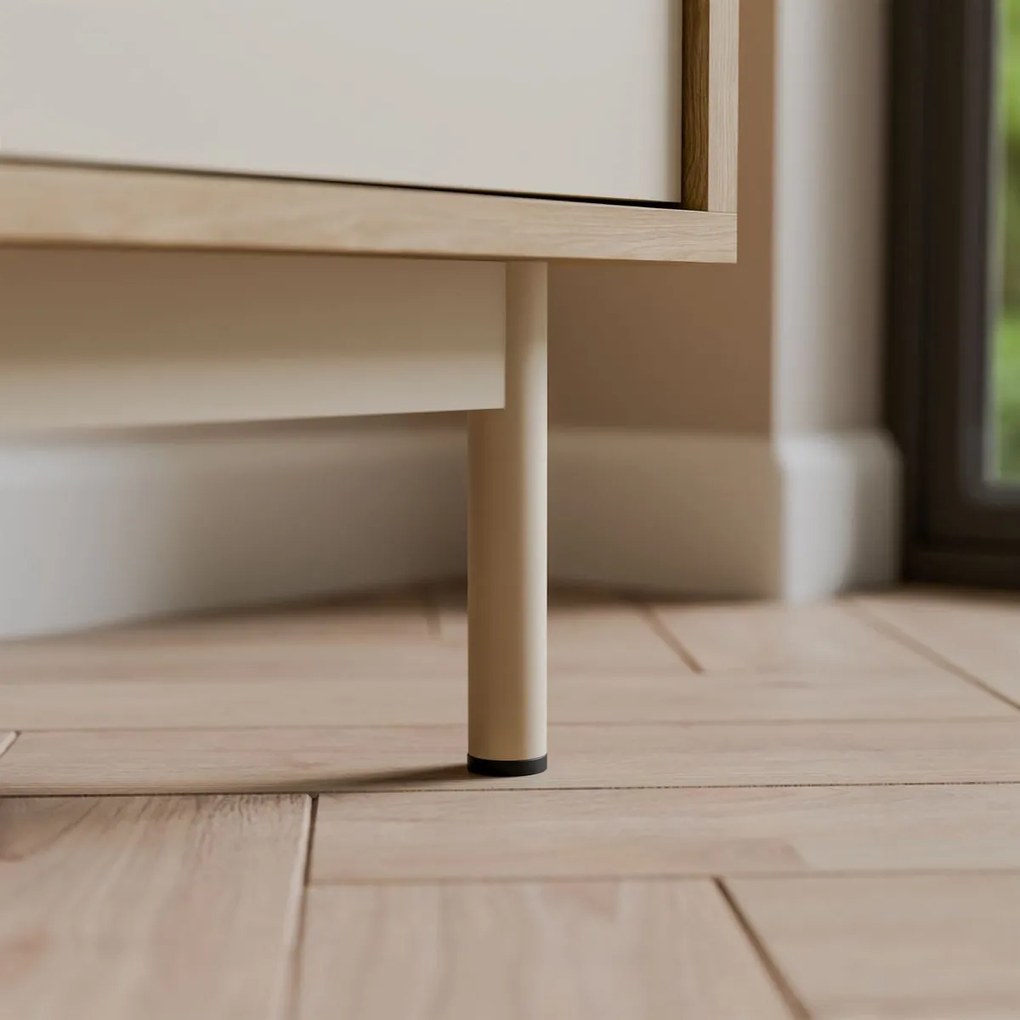 VITRÍNA CELESTINO 2D1W DUB + KAŠMÍR 100 x 152 cm