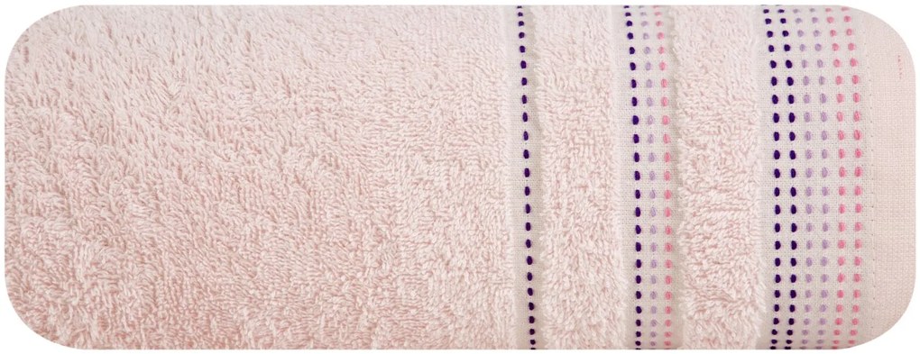 FROTÉ UTERÁK POLA 70X140 CM SVETLORUŽOVÁ