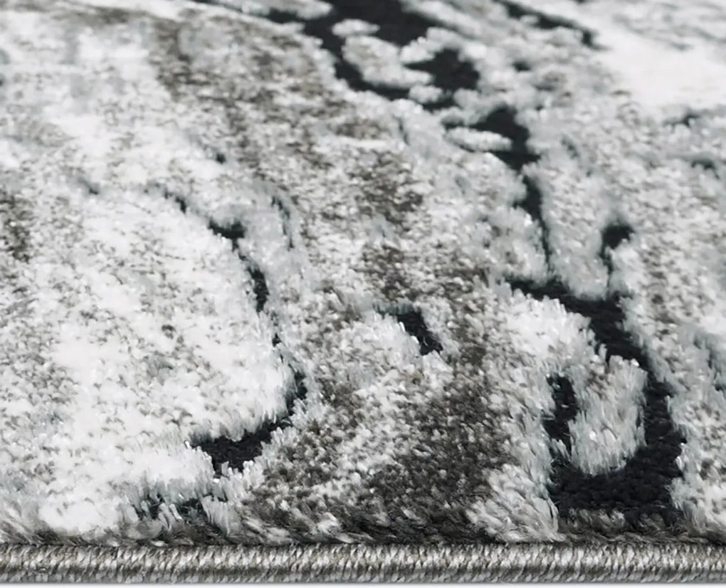 BE Koberec Miami Plus 0303 GREY – sivý obdĺžnikový Rozmer: 80x150 cm