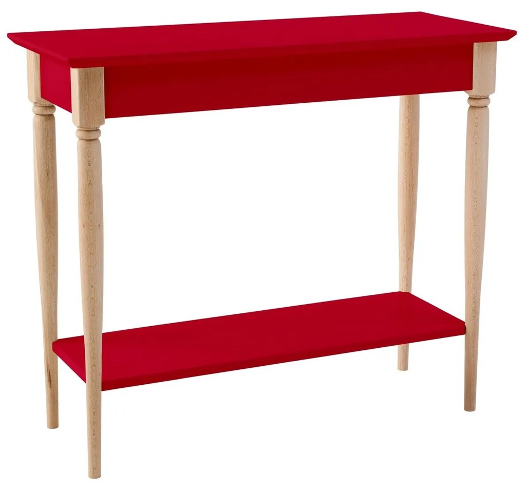 RAGABA Mamo konzolový stôl stredný, červená