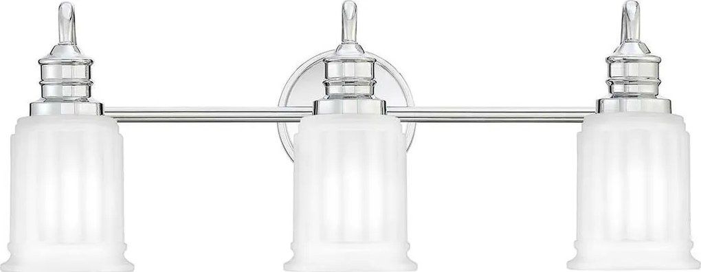 Quoizel QZ-SWELL3-PC-BATH-LED Kúpeľňové nástenné svietidlo SWELL 3xG9/3W/230V IP44 chróm