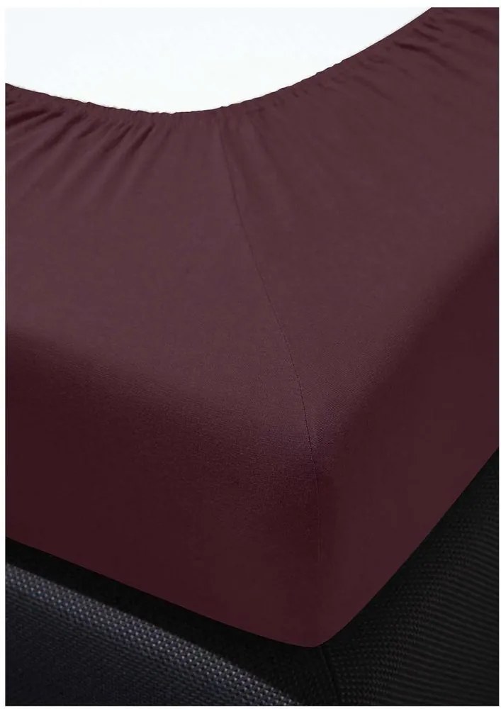 Bierbaum jersey plachta vínová - 180-200 x 200 cm