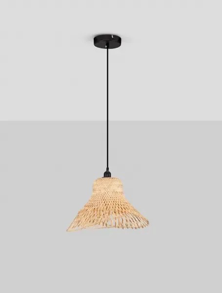 LED čierny dizajnový luster Aura