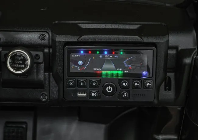 Elektrické autíčko RAM 3500 čierne