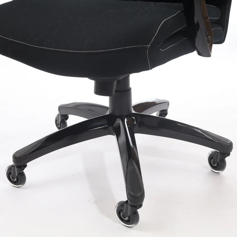 Kancelárske kolieska Conffice, 5 ks, číra