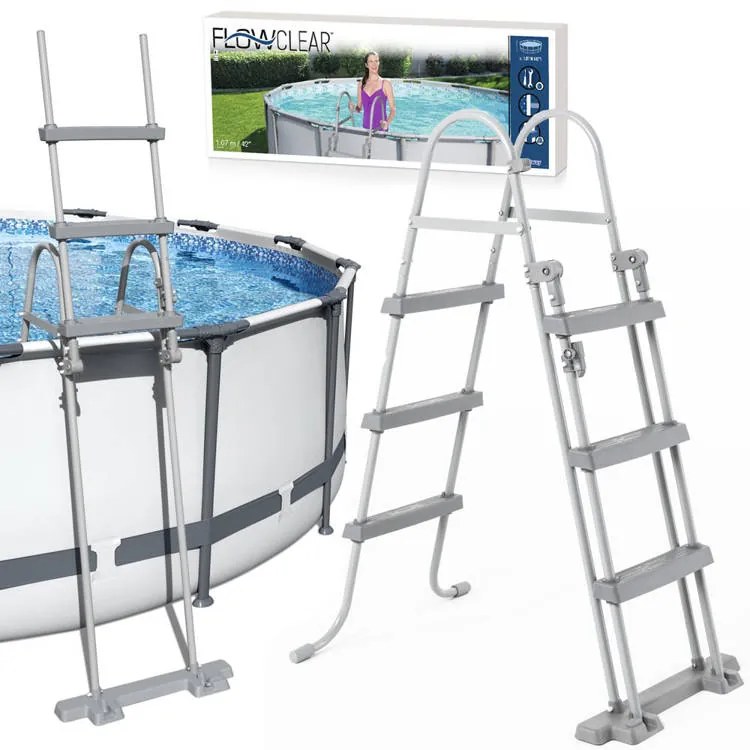 Záhradný bazénový rebrík BESTWAY 107cm - 58330