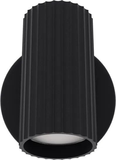 Eglo 902031 - Nástenné bodové svietidlo PORTILLO 1xGU10/5W/230V čierna