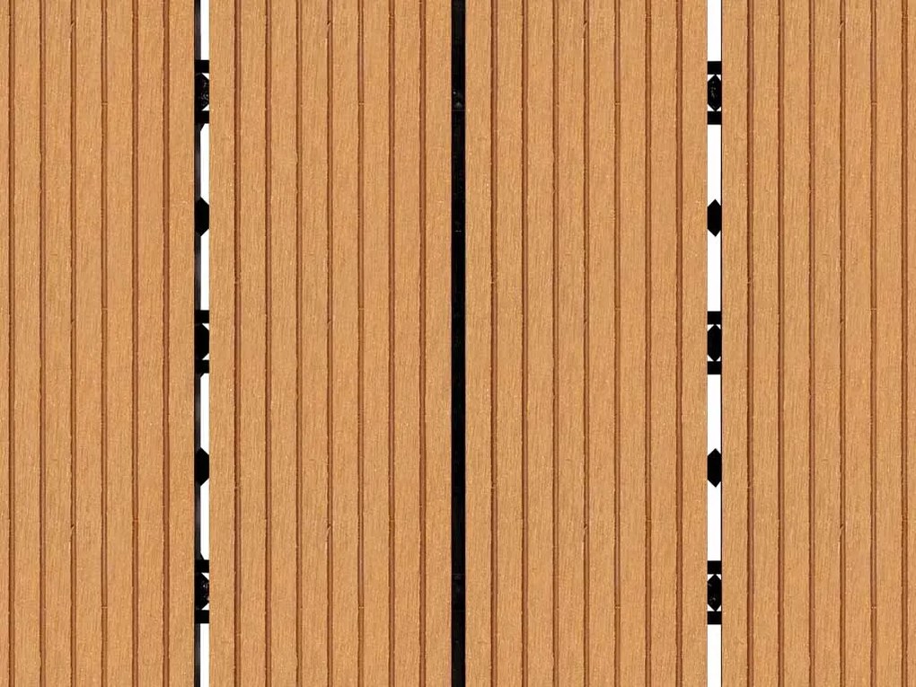 WPC dlaždica LEGI BASE 30 x 30 cm, teak