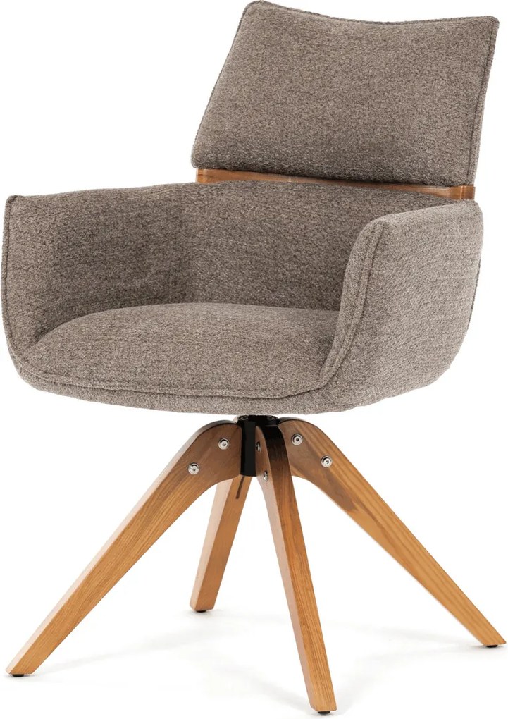 Jedálenské kreslo DCH-D1348 LAN2 Farba: Hnedá