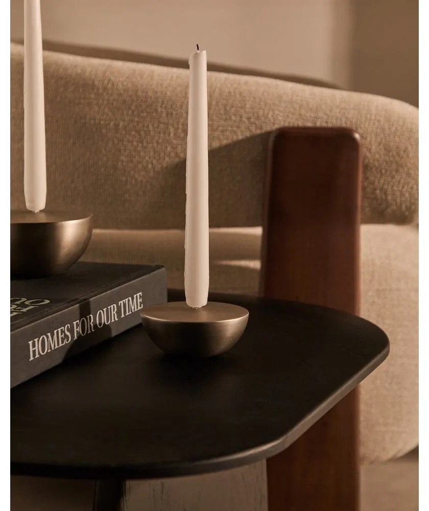 Kovový svietnik Quira – Kave Home