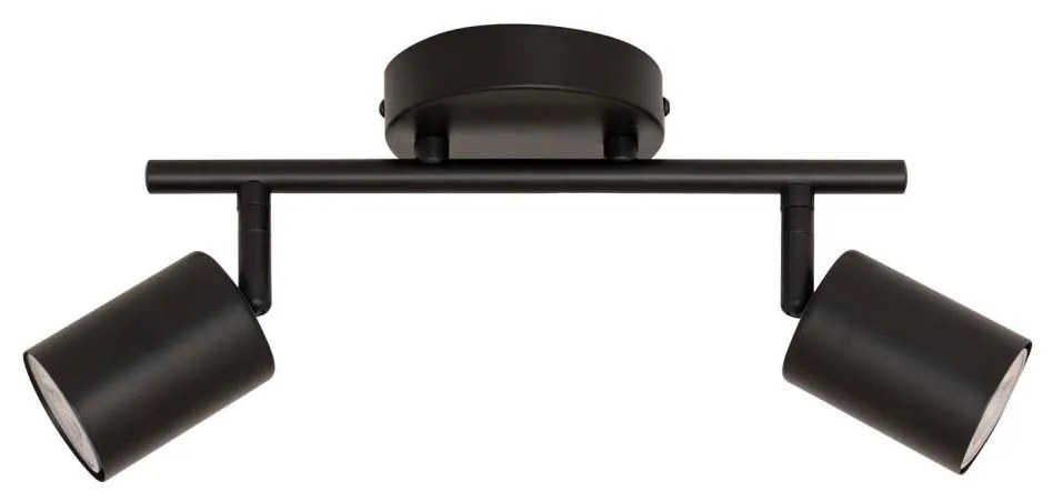 Atmosphera - Bodové svietidlo VICO 2xGU10/25W/230V čierne