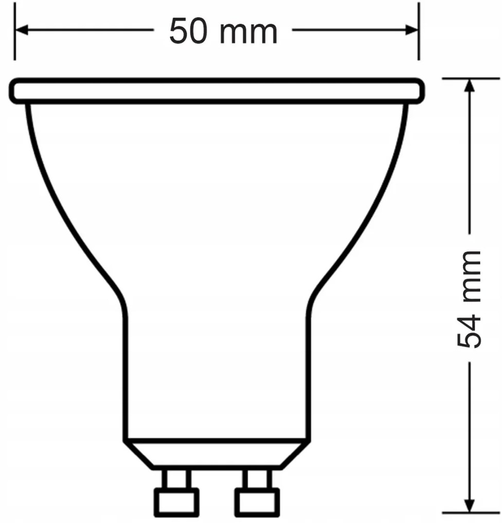 LED žiarovka Philips GU10 - 4,9 W - 550 Lm - teplá biela - CorePro Premium