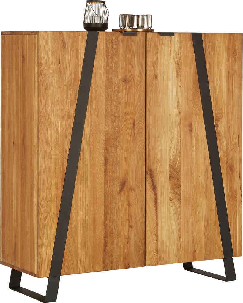 XXXLutz KOMODA, divoký dub, farba duba, 115/126,5/43 cm Landscape - Komody - 002730000503