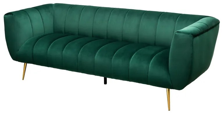 Emerald sedačka zelená 225 cm