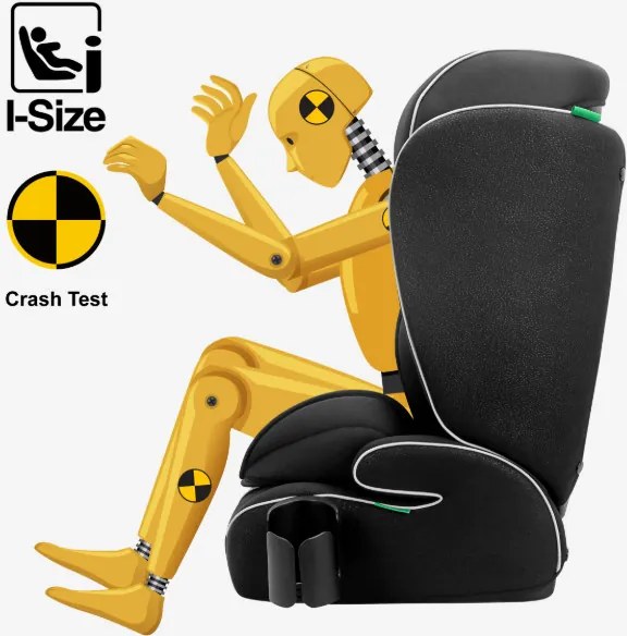 Autosedačka Zooma 25 i‑Size čierna