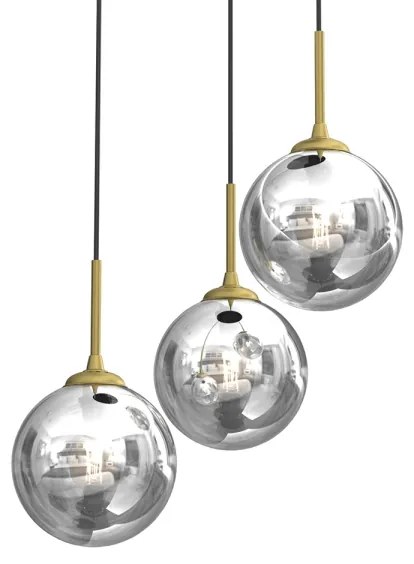 Luster na lanku REFLEX 3xE14/40W/230V