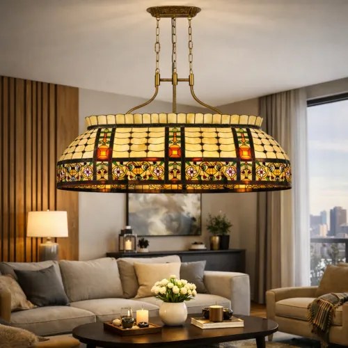 Luster do obývačky - hotela - reštaurácie Tiffany 115*34*141