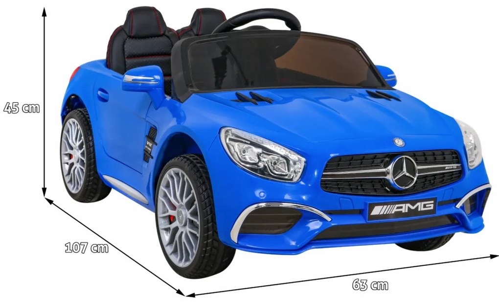 RAMIZ Elektrické autíčko Mercedes Benz AMG SL65 - modré