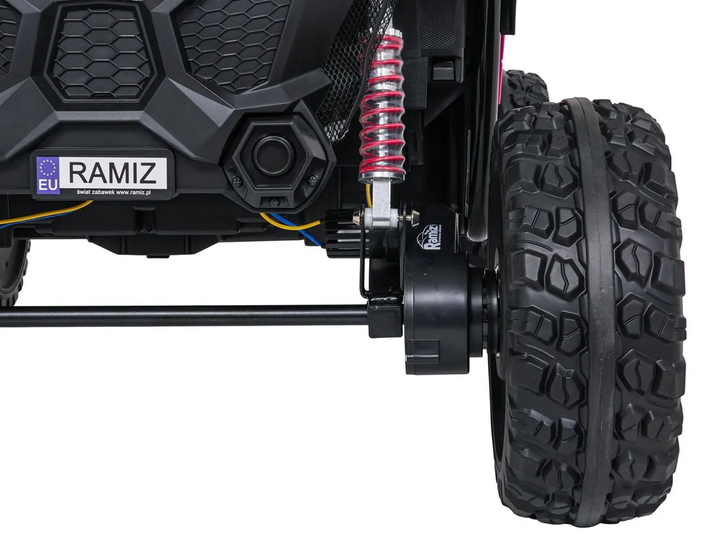 Detské elektrické autíčko Buggy SPEEDY 4x200W 24V ružové