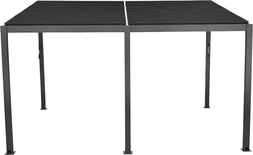 Pultová bioklimatická pergola s lamelami 3 x 4 M