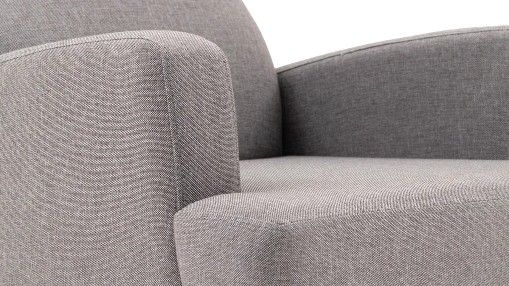 Kreslo Kana Bergere svetlosivé