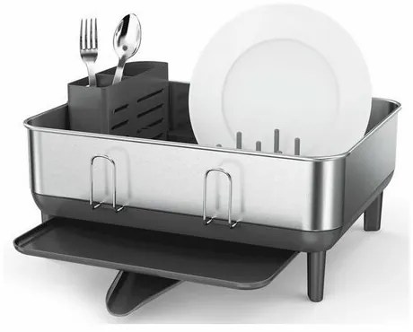 Simplehuman Odkvapkávač na riad, čierna
