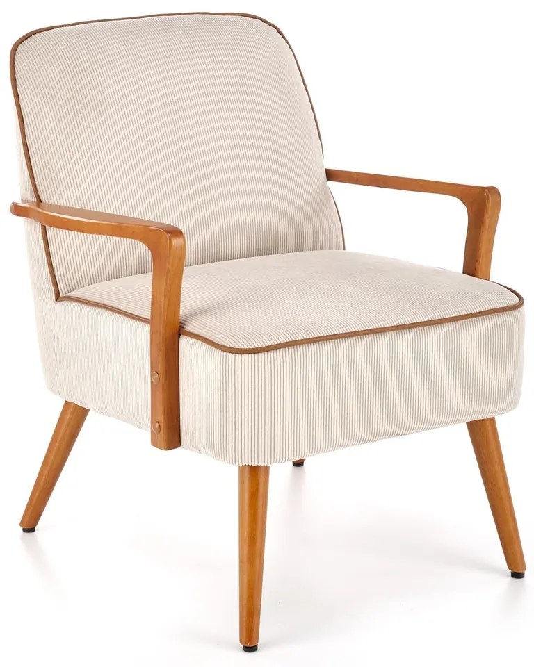 Béžové kreslo PASTORE