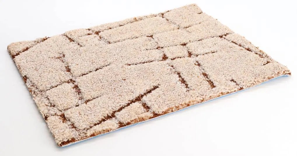 ITC, Koberec metráž Nicosia 35, na mieru, šíře 3m,4m,5m, béžová, filc, obývacia izba