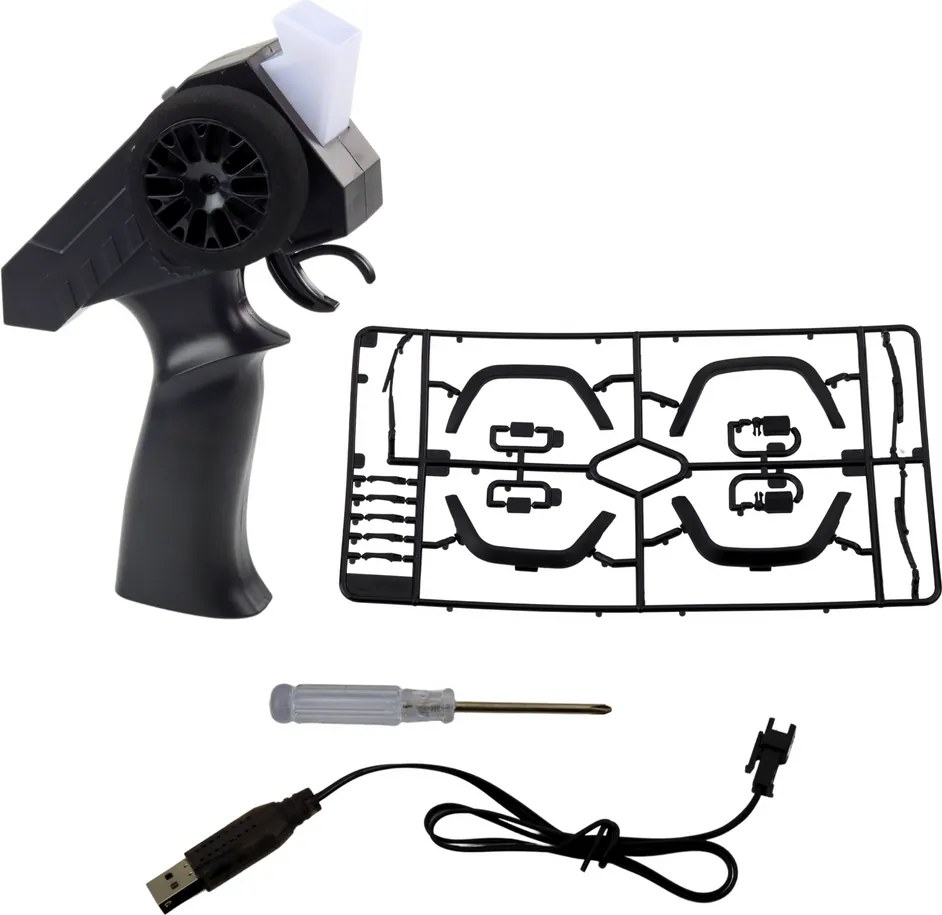 LEAN Toys Terénne auto MN78 RC 4x4 na diaľkové ovládanie modré 1:12