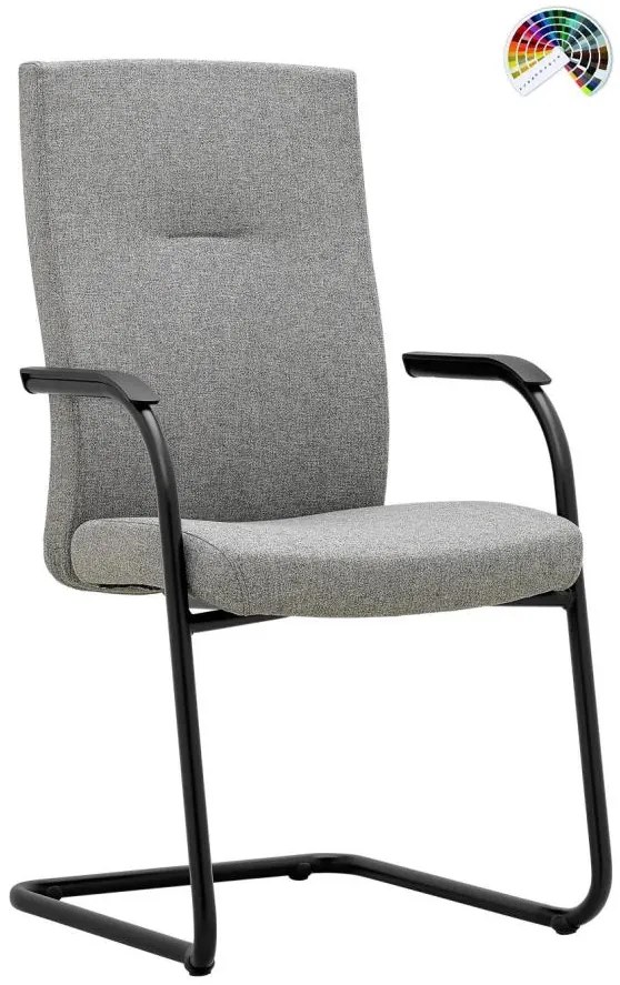 RIM Konferenčná stolička FOCUS FO 646A čalúnenie SILVERTEX koženka