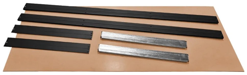 Extra HDF polica pre kovový regál RIVET, 180x60 cm