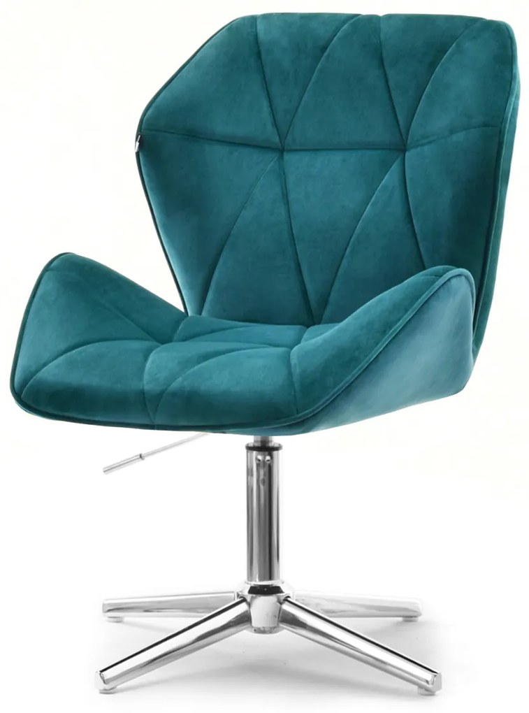 Kreslo Velma S (tyrkysová + čierna). Akcia -25%. Vlastná spoľahlivá doprava až k Vám domov. 1110463