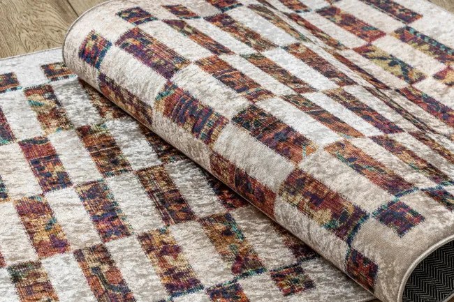 Protišmykový koberec / behúň ANDRE 43780 béžový / terakota