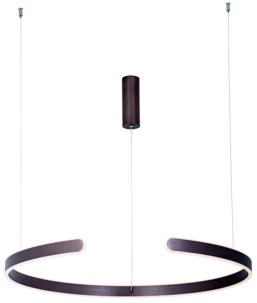 Zambelis 2013 - LED Stmievateľný luster na lanku LED/40W/230V hnedá